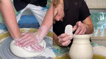 'Pottery Artist Creates (& Destroys) a  Fine-Looking Vase *12 Million  Views*'