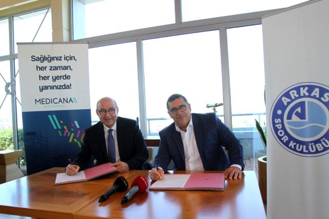 Arkas Spor'un sağlık sponsoru Medicana