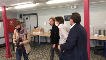 Elio Di Rupo et Ludivine Dedonder en visite à Jupille et Chaudfontaine