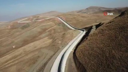 Cumhurbaşkanı Erdoğan: "Iğdır-İran sınırı duvar çalışması tamamlandı"