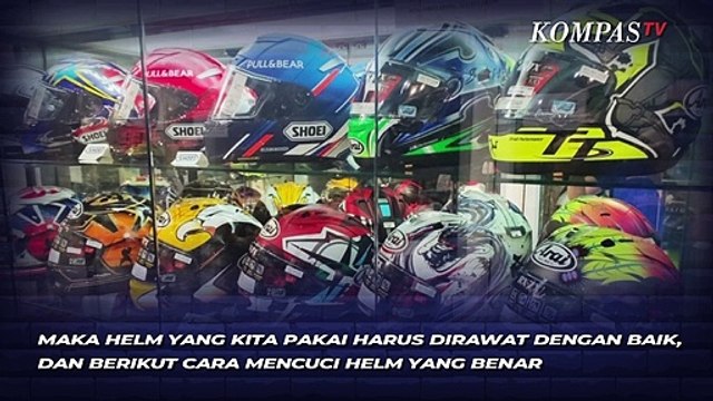 Cara Mencuci Helm agar Tidak Menimbulkan Bau yang Tidak Sedap
