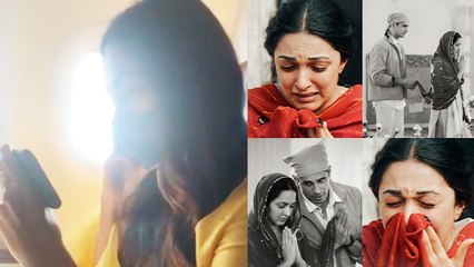 Video Of Kiara Advani Crying While Watching Last Scene Of Shershaah Goes Viral