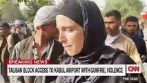 Los talibanes intentan agredir a una reportera de la CNN