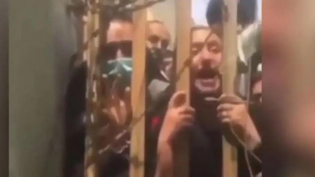 Afghan women begs US soldier for help outside Kabul airport