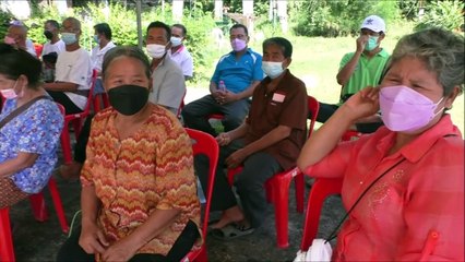 บึงกาฬ นำร่องฉีดวัคซีนเชิงรุกไปตาม รพ.สต.เป้าหมายผู้สูงอายุ 7 กลุ่มโรค