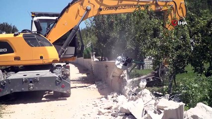 Dağ ve ova kaçak yapılardan temizleniyor