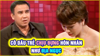 Cô dâu trẻ CHỊU ĐỰNG HÔN NHÂN như ĐỊA NGỤC, bật khóc nức nở khiến MC Quyền Linh XÚC ĐỘNG NGHẸN LỜI