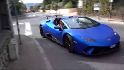 Lamborghini -Saint Tropez - vidéo lulu du jura