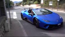 Lamborghini -Saint Tropez - vidéo lulu du jura