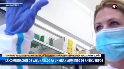 La Combinación de vacunas logra un gran aumento de Anticuerpos