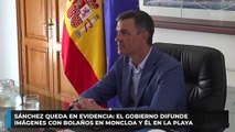 Sánchez queda en evidencia: el Gobierno difunde imágenes con Bolaños en Moncloa y él en la playa