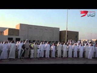 حميد النعيمي يفتتح سارية العلم بمنطقة الجرف في عجمان