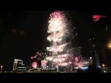 ألعاب نارية إستثنائية ببرج خليفة ليلة رأس السنة Dubai New Year Fireworks 2014