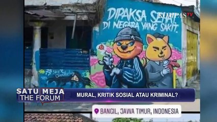 Abdillah Toha : Tidak Perlu Kita Mengatakan Kritik Harus Membangun | Satu Meja The Forum (3)