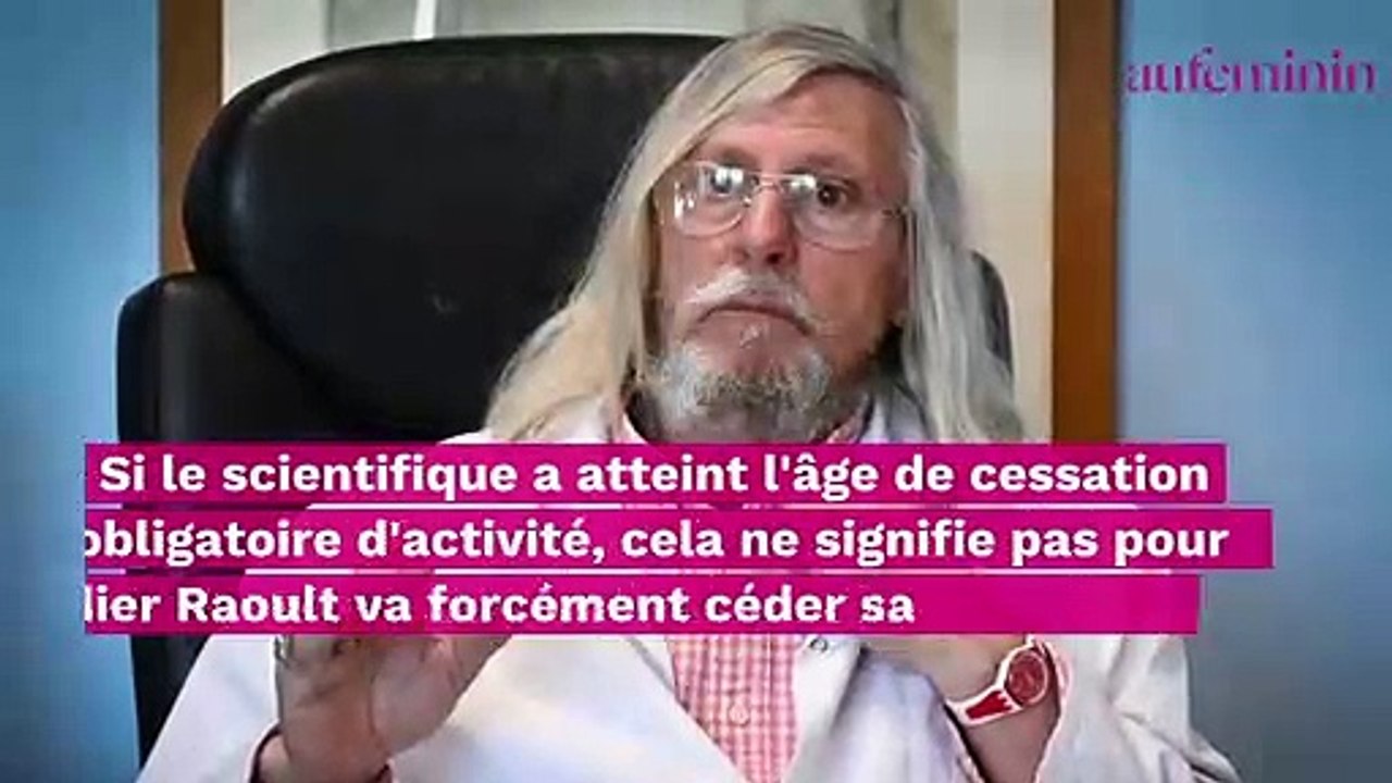 Didier Raoult : poussé vers la sortie à l'IHU de Marseille
