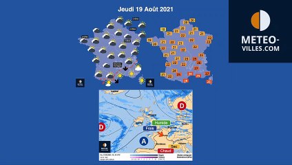 previsions-meteo du jeudi 19 août 2021