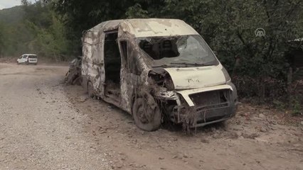 Sel felaketinin izleri silinmeye çalışılıyor