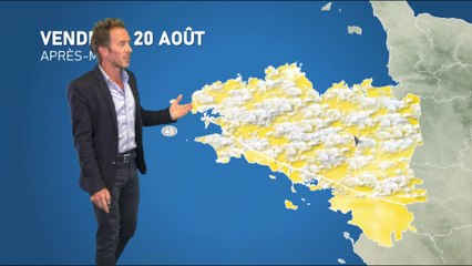 Bulletin météo pour le vendredi 20 août 2021