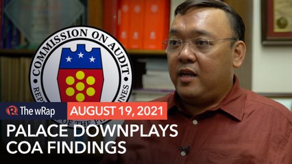 Malacañang on COA reports: 'Cool po muna tayo'