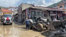 KASTAMONU - Bozkurt'ta sel felaketinin izleri silinmeye çalışılıyor
