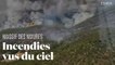 Les incendies du Sud de la France vus du ciel