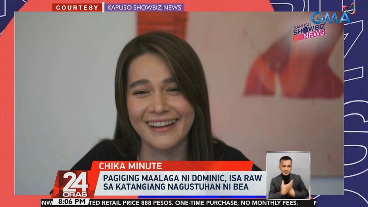 Bea Alonzo, masaya sa naging reaksyon ng mama niya sa relasyon nila ni Dominic Roque | 24 Oras
