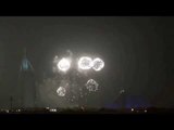 الألعاب النارية في منطقة برج العرب في احتفالات راس السنه