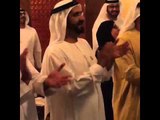 محمد بن راشد يتابع مباراة منتخبنا مع قطر