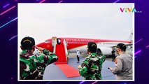 Jokowi Gunakan Pesawat Kepresidenan Merah Putih