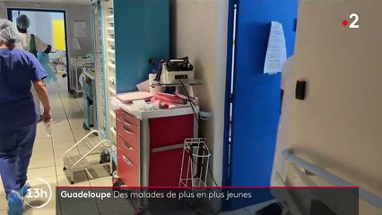 Covid-19 : des malades de plus en plus jeunes en Guadeloupe