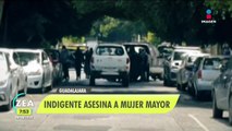 Indigente asesinó a una mujer mayor en Guadalajara