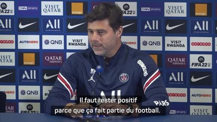 PSG - Pochettino : "Mbappé travaille dur pour faire une bonne saison"