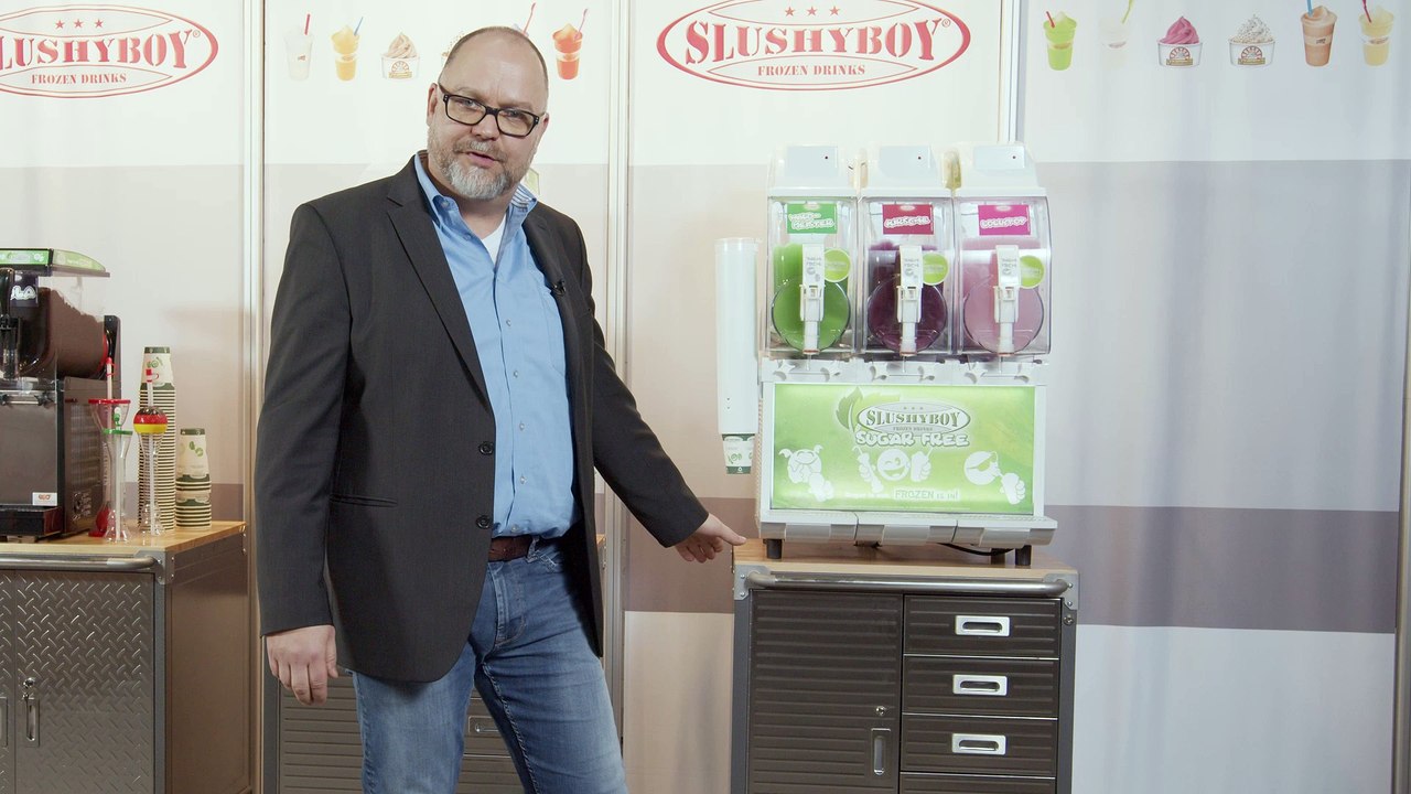 Nachfülldeckel für slush-eis-maschinen