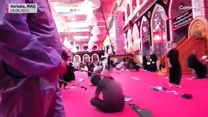 Aschura-Gedenktag: Pilger strömen nach Karbala