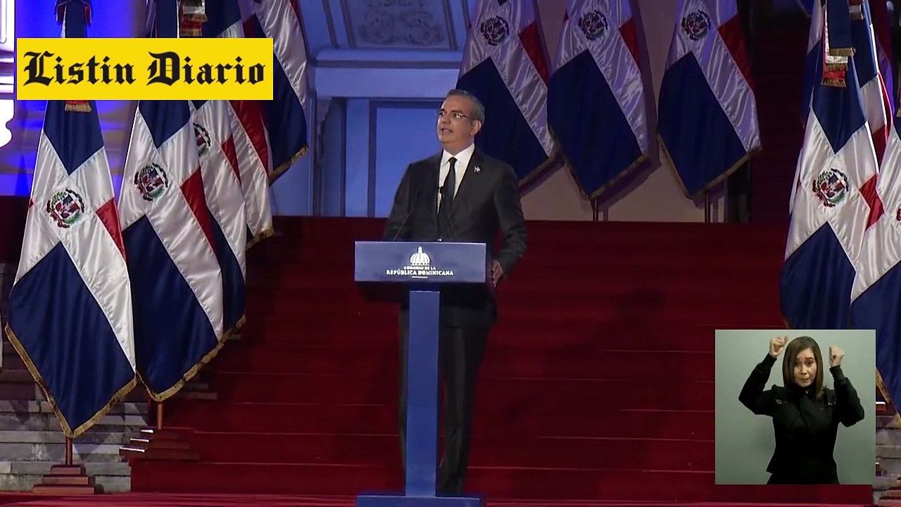 Luis Abinader: Se acabaron los retoques menores, los cambios cosméticos o los anuncios que no llevan a ninguna aparte