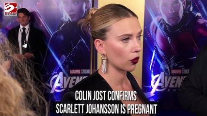 Colin Confirms Scar Jo Pregnant