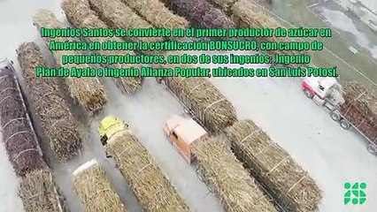 Ingenios Santos obtiene certificación BONSUCRO en dos plantas