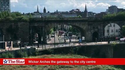 Wicker Arches the gateway to the city centre