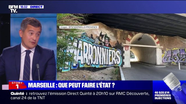Gérald Darmanin à propos de l'adolescent tué à Marseille: Tout montre que ce sont des règlements de comptes liés au trafic de drogue