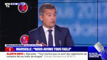 Gérald Darmanin sur la drogue à Marseille: 