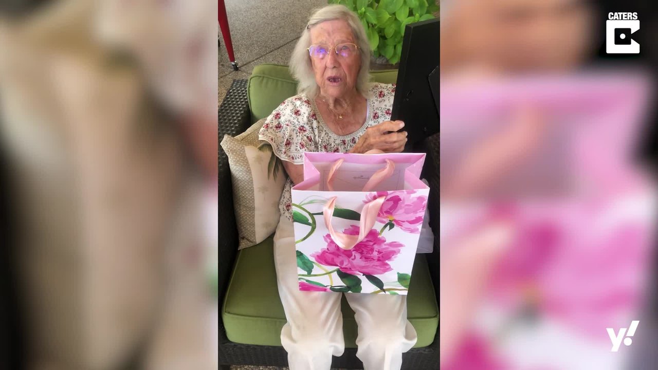 99-Jährige bekommt koloriertes Hochzeitsfoto von 1945