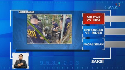 19 na umano'y miyembro ng NPA, patay sa military operation sa Eastern Samar | Saksi