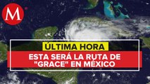 Huracán 'Grace' toca tierra en Quintana Roo