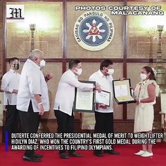 Duterte recognizes Filipino olympians