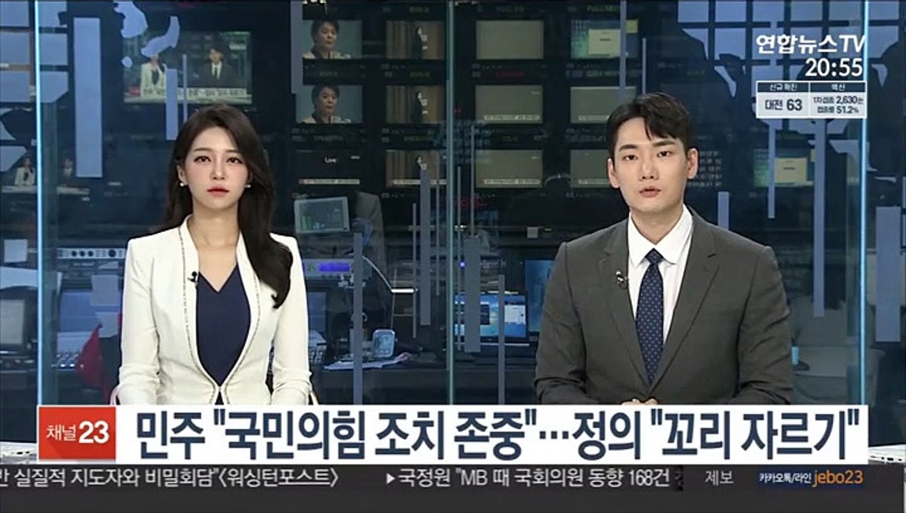 민주당 "국민의힘 조치 존중"…정의당 "꼬리 자르기"