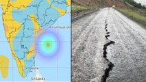 5.1 తీవ్రతతో Earthquake.. AP, Tamil Nadu లోని పలు ప్రాంతాల్లో కంపించిన భూమి..! || Oneindia Telugu