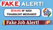 Fake Government Work From Home Jobs Alert; Here Is Govt Clarification