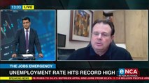 Unemployment hits record high in South Africa