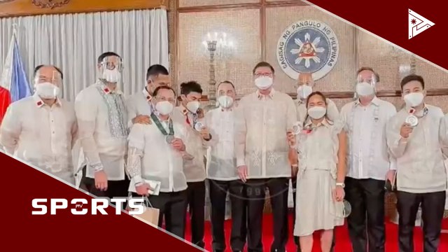 Onyok Velasco, nakatanggap ng cash incentives mula sa Malacañang #PTVSports