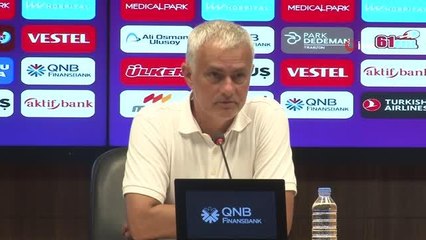 Jose Mourinho: "Kazandığımız için mutluyuz"
